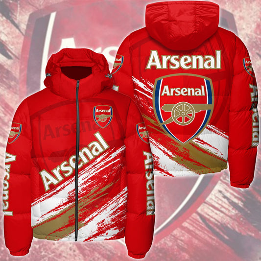 Arsenal Puffer Thermal Stand Collar Jacket QB041102