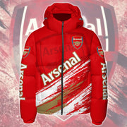 Arsenal Puffer Thermal Stand Collar Jacket QB041102