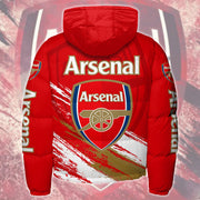 Arsenal Puffer Thermal Stand Collar Jacket QB041102
