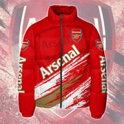 Arsenal Puffer Thermal Stand Collar Jacket QB041102