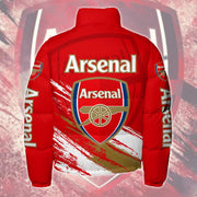 Arsenal Puffer Thermal Stand Collar Jacket QB041102
