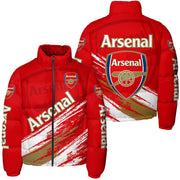 Arsenal Puffer Thermal Stand Collar Jacket QB041102