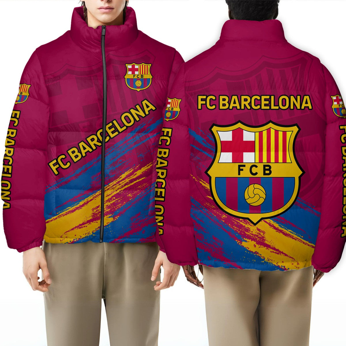 Barca Puffer Thermal Stand Collar Jacket QB041101