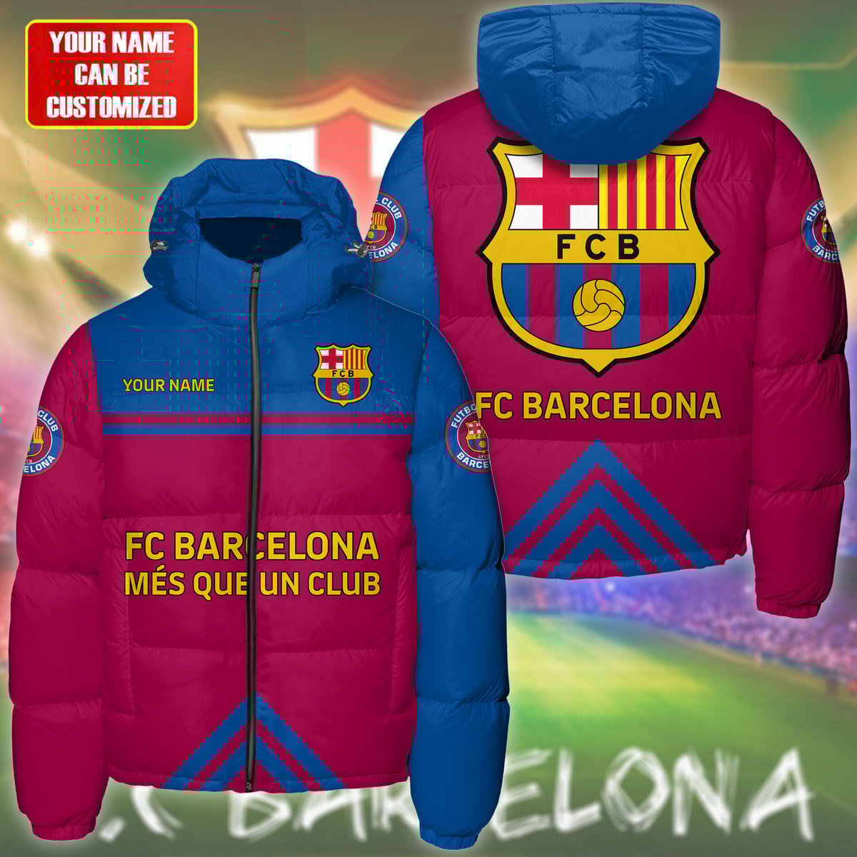 Barca Puffer Thermal Stand Collar Jacket QB041104