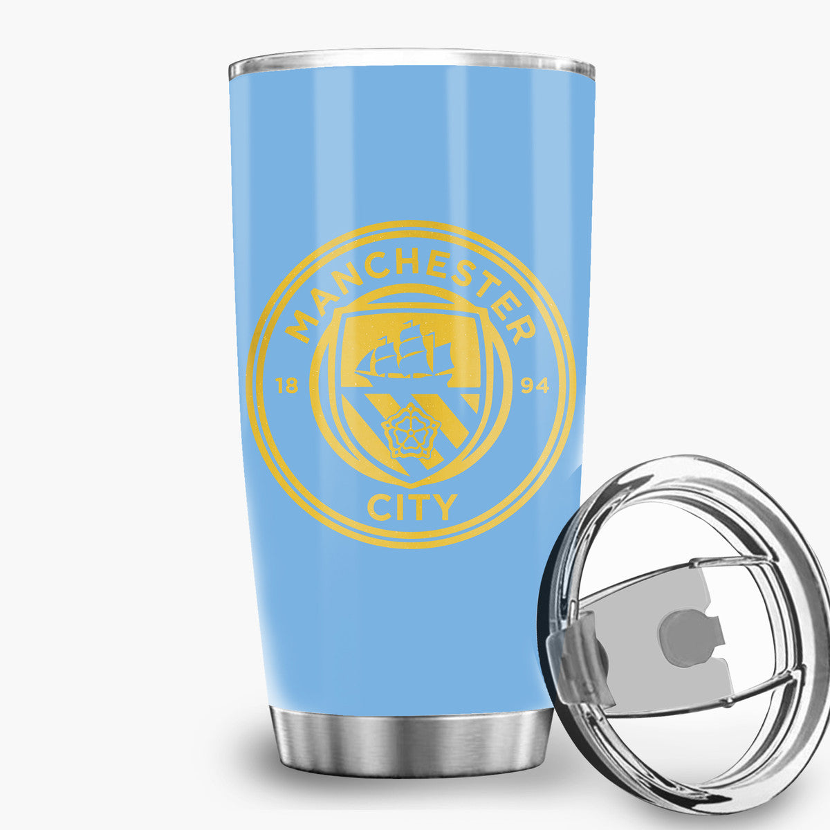 Personalized Name Manchester City Stainless Tumbler 20oz 30oz Cup QB041107