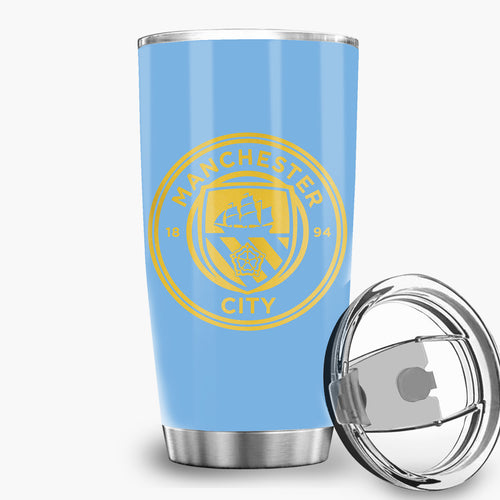 Personalized Name Manchester City Stainless Tumbler 20oz 30oz Cup QB041107