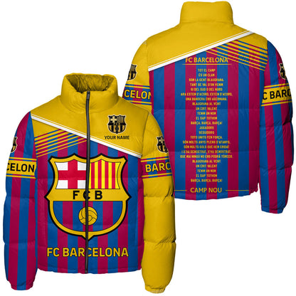 Barça Q3 Puffer Thermal Stand Collar Jacket Q041104