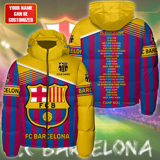 Barça Q3 Puffer Thermal Stand Collar Jacket Q041104
