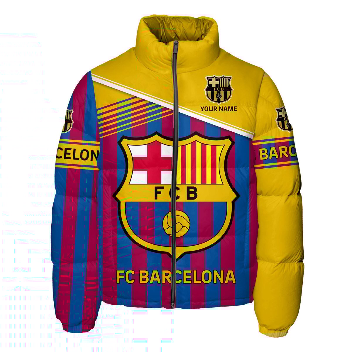 Barça Q3 Puffer Thermal Stand Collar Jacket Q041104