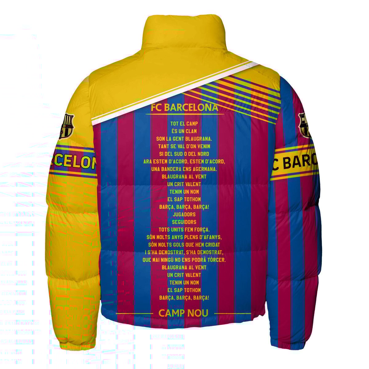 Barça Q3 Puffer Thermal Stand Collar Jacket Q041104