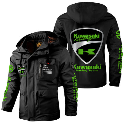KW Racing Team Windbreaker Hooded Jacket Q041102
