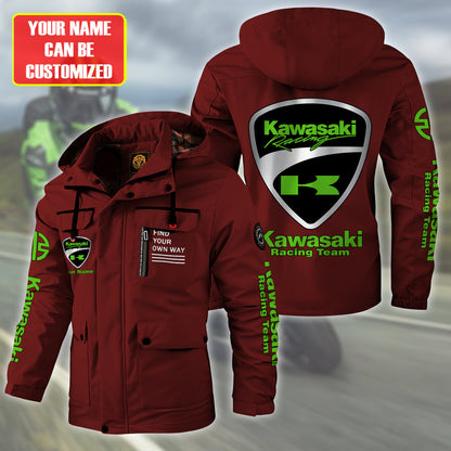 KW Racing Team Windbreaker Hooded Jacket Q041102
