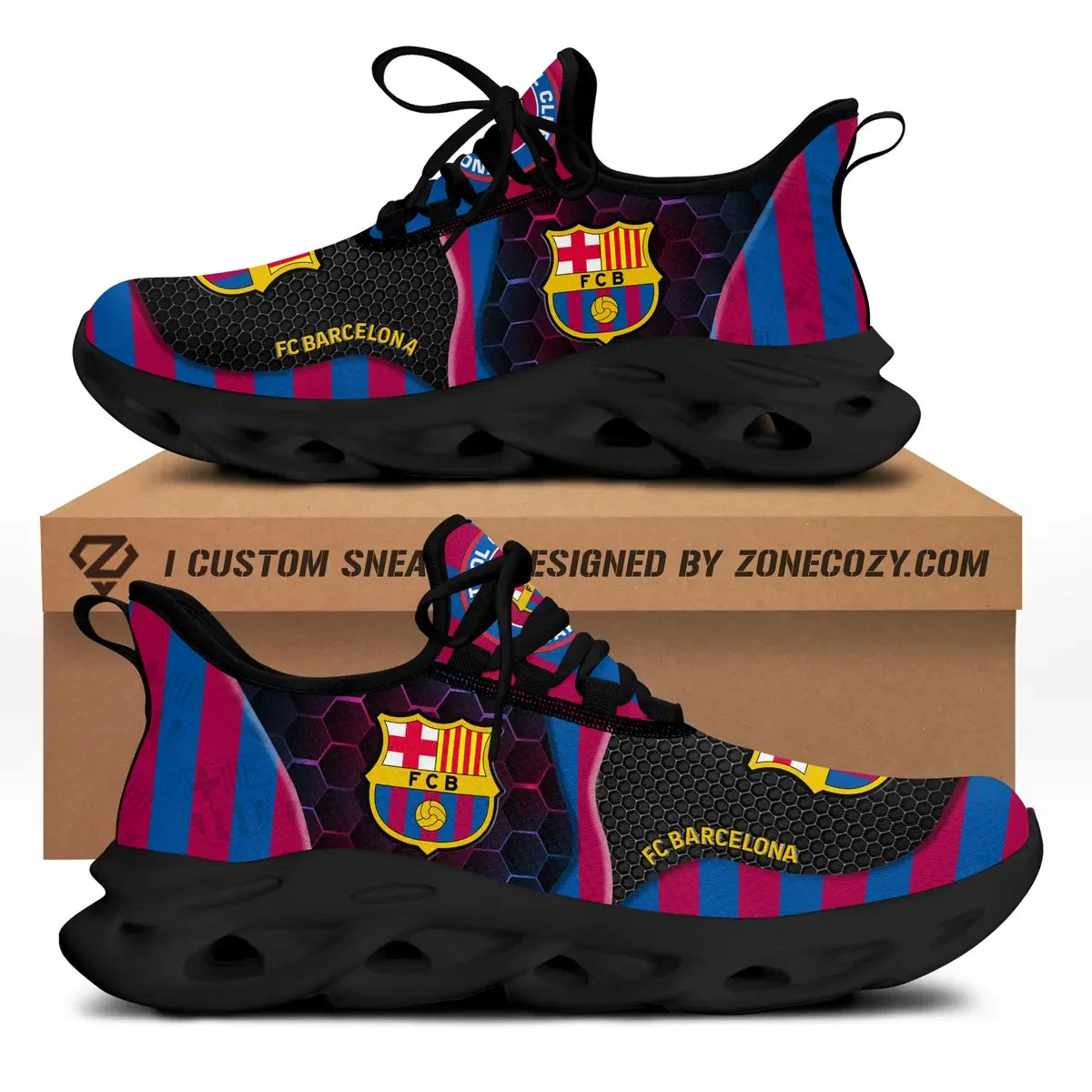 Barça Q9 Clunky Custom Sneaker Q021101