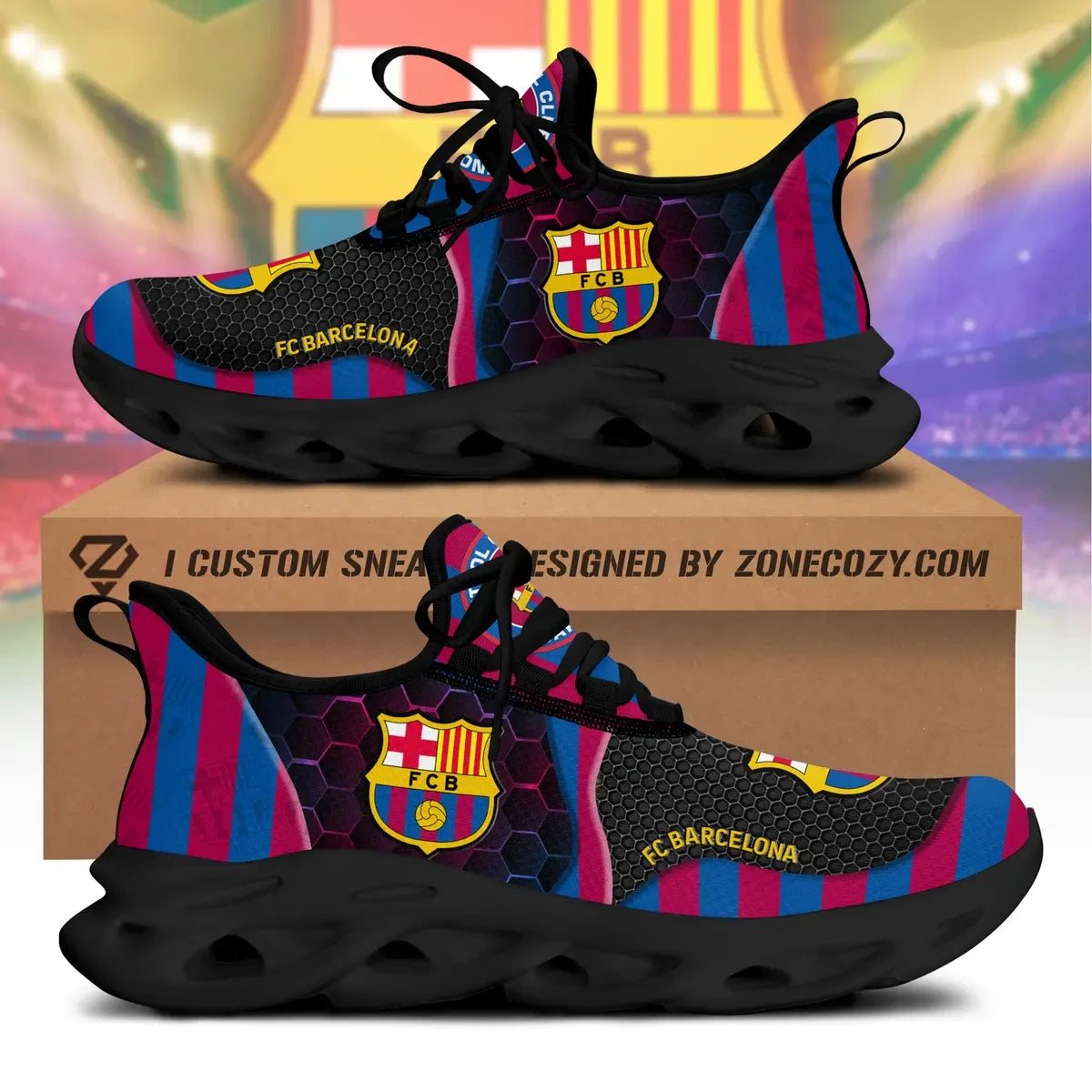 Barça Q9 Clunky Custom Sneaker Q021101