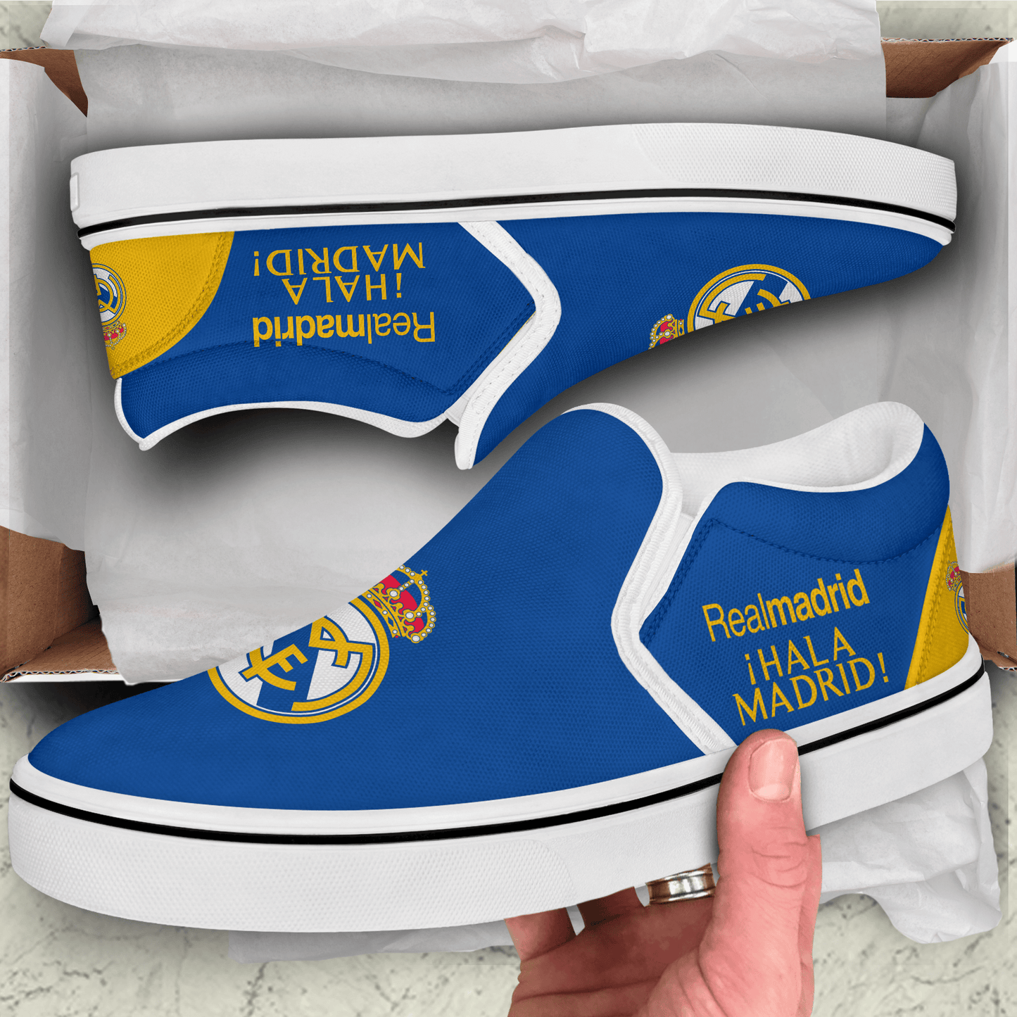 Real Madrid 3D Slip On Sneaker S041106