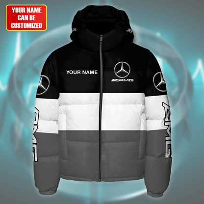 Merc AMG Puffer Thermal Stand Collar Jacket S051101