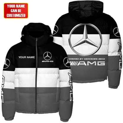 Merc AMG Puffer Thermal Stand Collar Jacket S051101