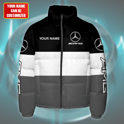 Merc AMG Puffer Thermal Stand Collar Jacket S051101