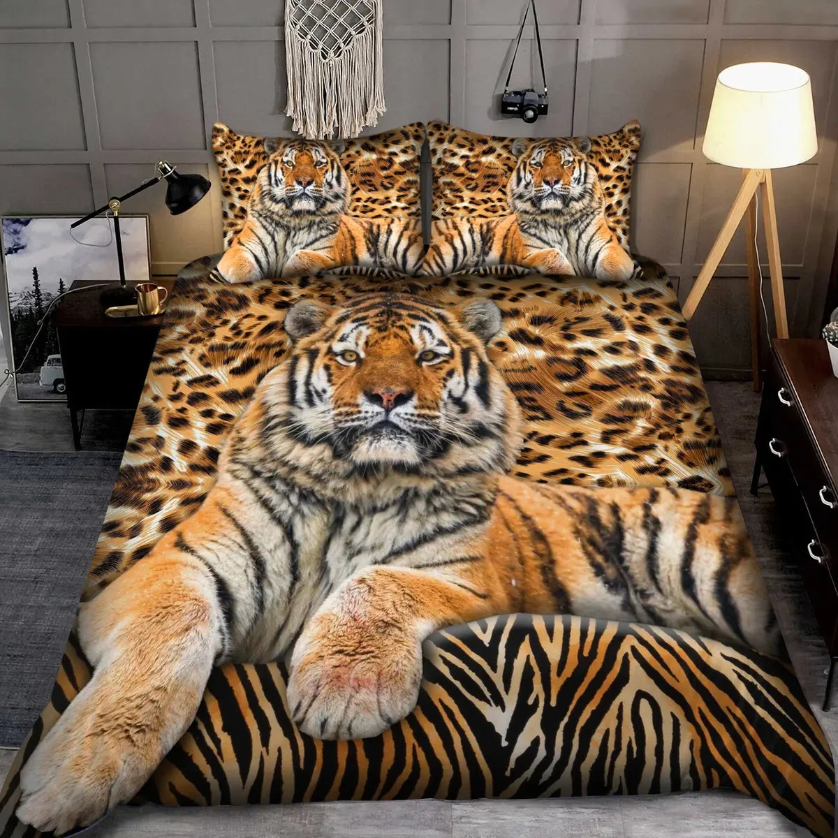 Cool Tiger S17 All Over Printed Bedding Set S051104