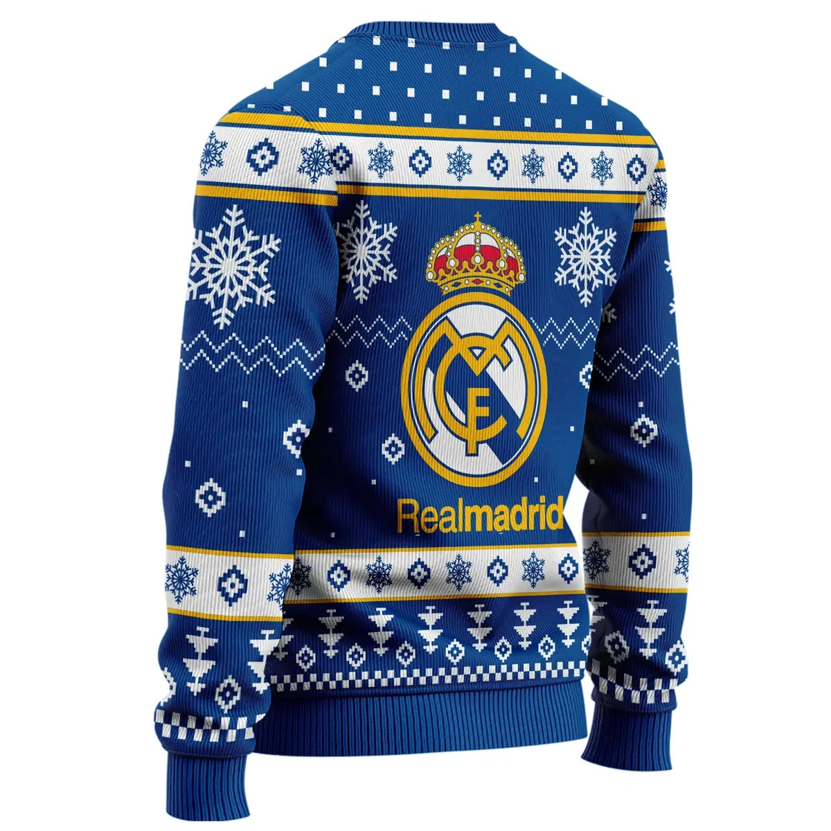 Real Madrid S8 Ugly Christmas Sweater , Unisex Wool Sweater S051105