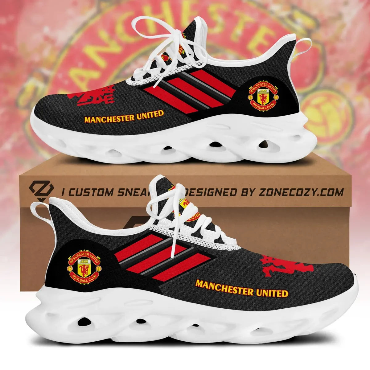 Manchester United V2 Chunky Custom Sneaker S041104