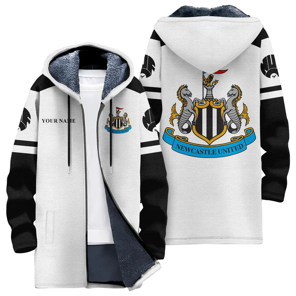Newcastle United Fleece Wind Jacket Q061101