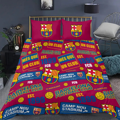 Barcelona All Over Printed Bedding Set QB051106