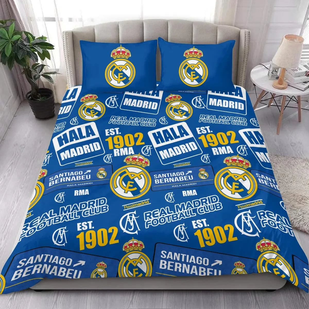 Real Madrid All Over Printed Bedding Set QB051105