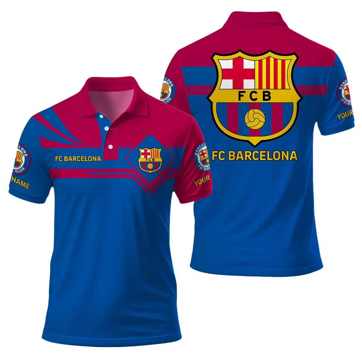 Personalized Barcelona 3D Full Printing Set , Barcelona Shirt , Hoodie , Short , Polo ,hawaii S051103