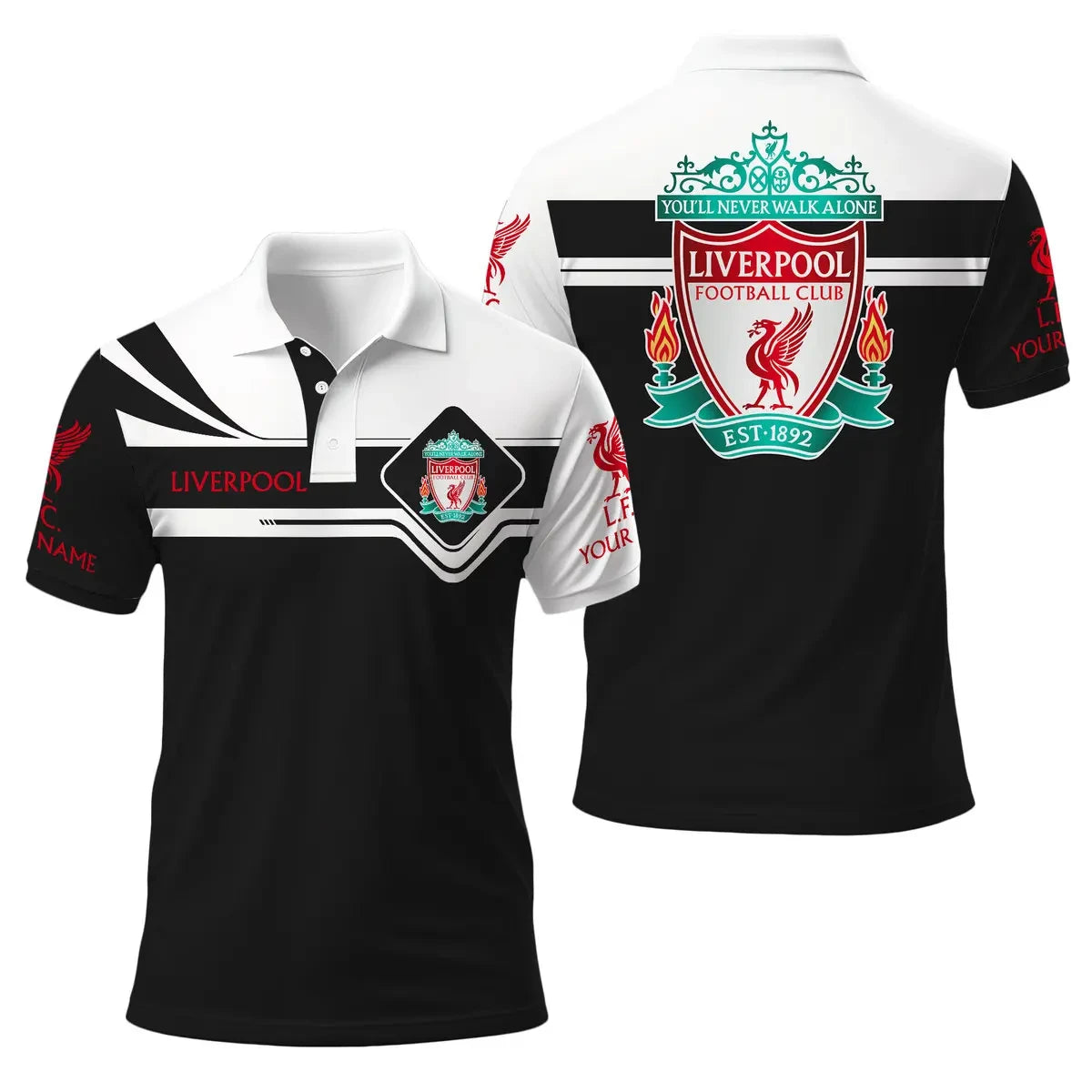 Personalized Liverpool 3D Full Printing Set , Liverpool Shirt , Hoodie , Short , Polo ,hawaii S051102