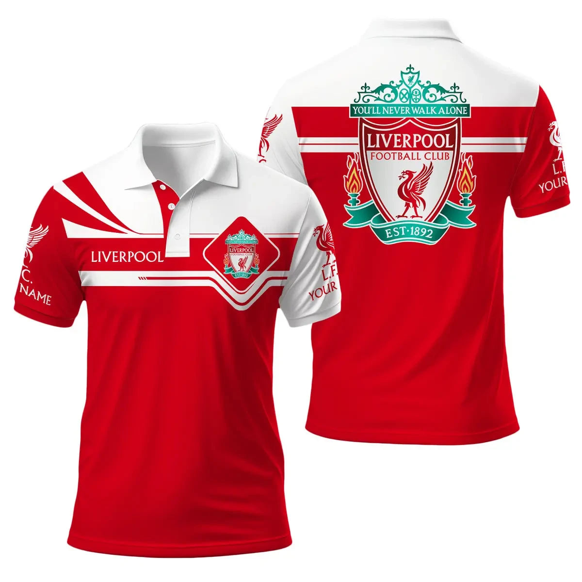 Personalized Liverpool 3D Full Printing Set , Liverpool Shirt , Hoodie , Short , Polo ,hawaii S051102