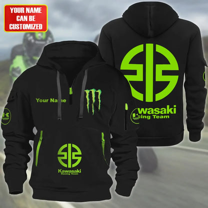 Personalized KW Racing Team Zip-Hoodie Cotton Jacket Q071101