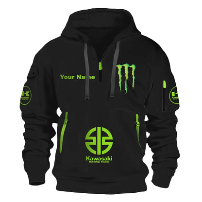 Personalized KW Racing Team Zip-Hoodie Cotton Jacket Q071101