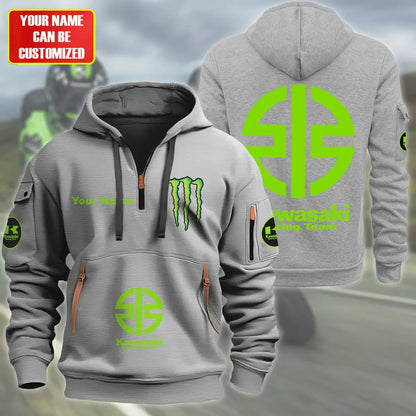 Personalized KW Racing Team Zip-Hoodie Cotton Jacket Q071101