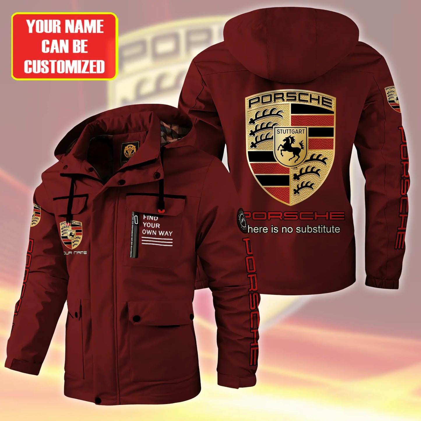 Pors Windbreaker Hooded Jacket Q041103