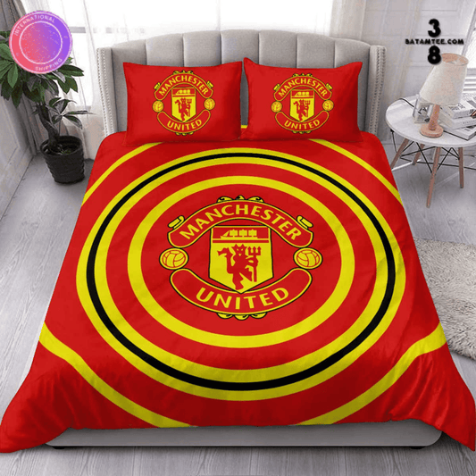 Manchester United Q2 All Over Printed Bedding Set