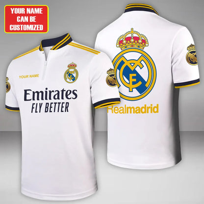 Personalized Real Madrid 3D Full Printing Set , Real Madrid Shirt ,Real Madrid Shirt , Hoodie , Short ,Polo ,hawaii , ... Q071102