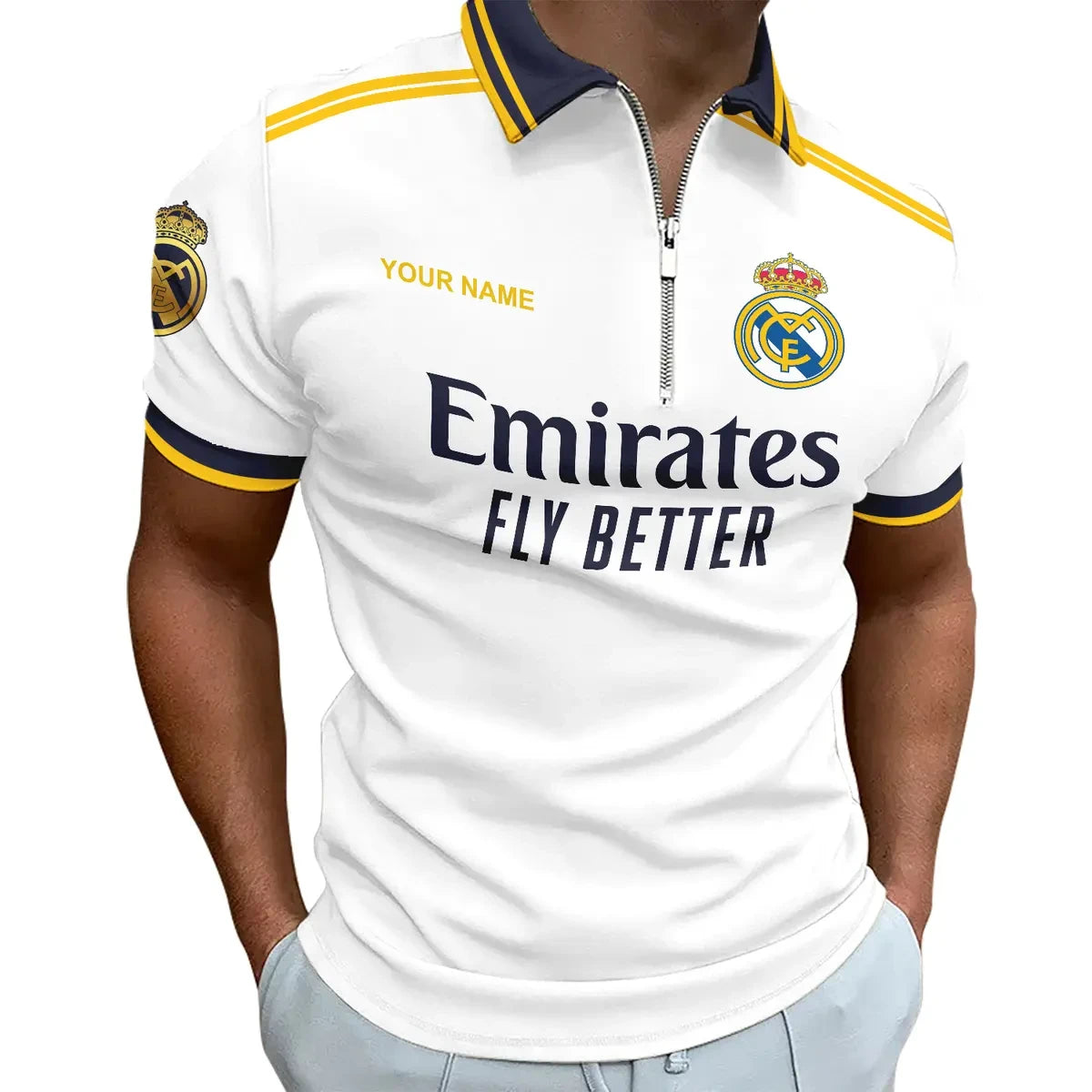 Personalized Real Madrid 3D Full Printing Set , Real Madrid Shirt ,Real Madrid Shirt , Hoodie , Short ,Polo ,hawaii , ... Q071102