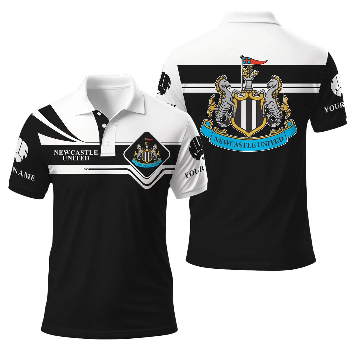 Personalized Newcastle United 3D Full Printing Set , Newcastle United Shirt , Hoodie , Short , Polo ,hawaii S071106
