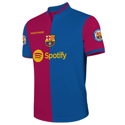 Personalized Barça V9 3D Full Printing Set , Barça Shirt , Barça Set , Hoodie , Short , Polo , hawaii , ... Q081101
