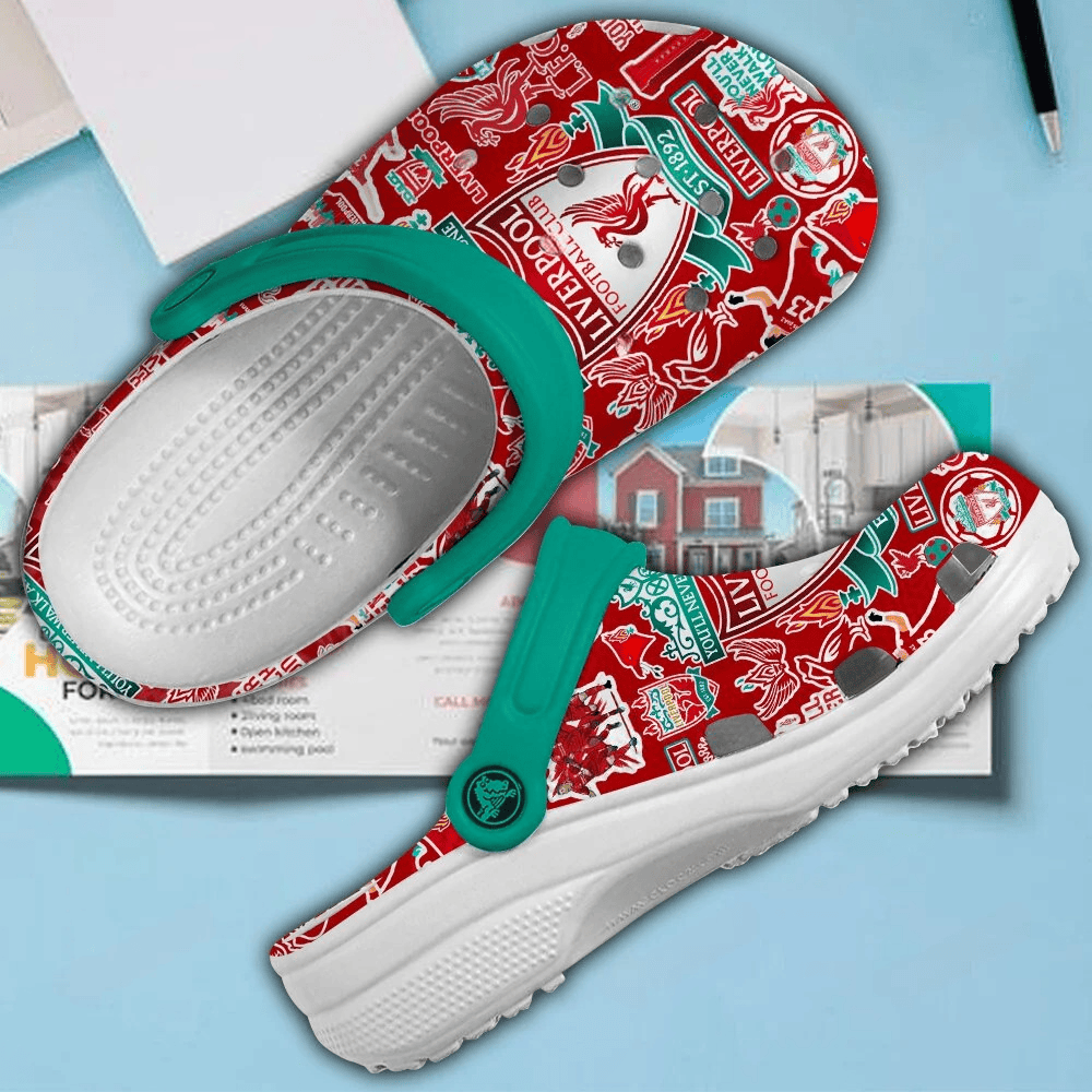 Liverpool Never Walk Alone Red 3D Clog