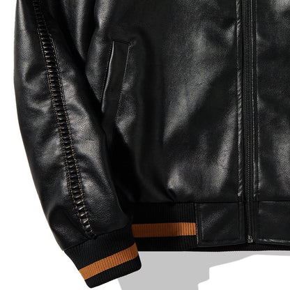 Barcelona FC Vintage Leather Jacket P081106