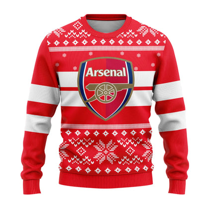Arsenal S4 Ugly Christmas Sweater , Unisex Wool Sweater S071104