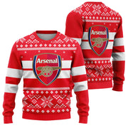 Arsenal S4 Ugly Christmas Sweater , Unisex Wool Sweater S071104