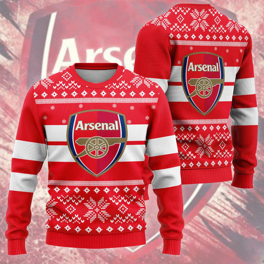 Arsenal S4 Ugly Christmas Sweater , Unisex Wool Sweater S071104