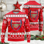 Arsenal S5 Ugly Christmas Sweater , Unisex Wool Sweater S071103