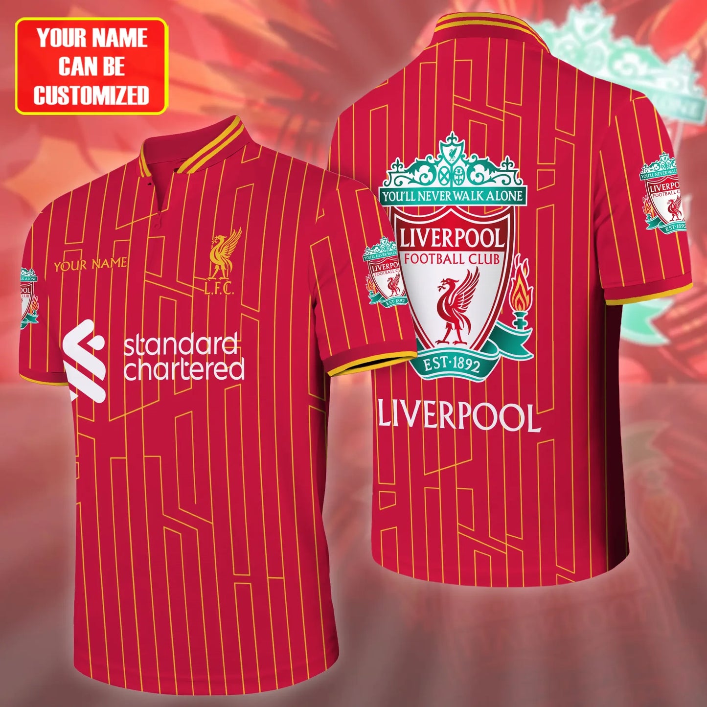 Personalized Liverpool Outfits 3D Full Printing Set , Liverpool Shirt , Liverpool Shirt , Hoodie , Short ,Polo ,hawaii , ... Q071104
