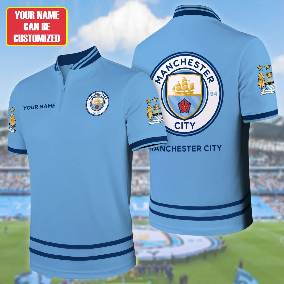 Personalized Manchester City Outfits 3D Full Printing Set , Manchester City Shirt , Manchester City Shirt , Hoodie , Short ,Polo ,hawaii , ... Q071105