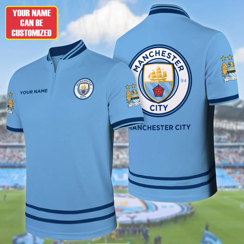 Personalized Manchester City Outfits 3D Full Printing Set , Manchester City Shirt , Manchester City Shirt , Hoodie , Short ,Polo ,hawaii , ... Q071105