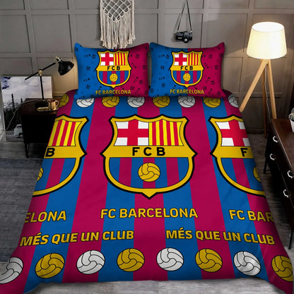 Love FC Barcelona All Over Printed Bedding Set Q051105